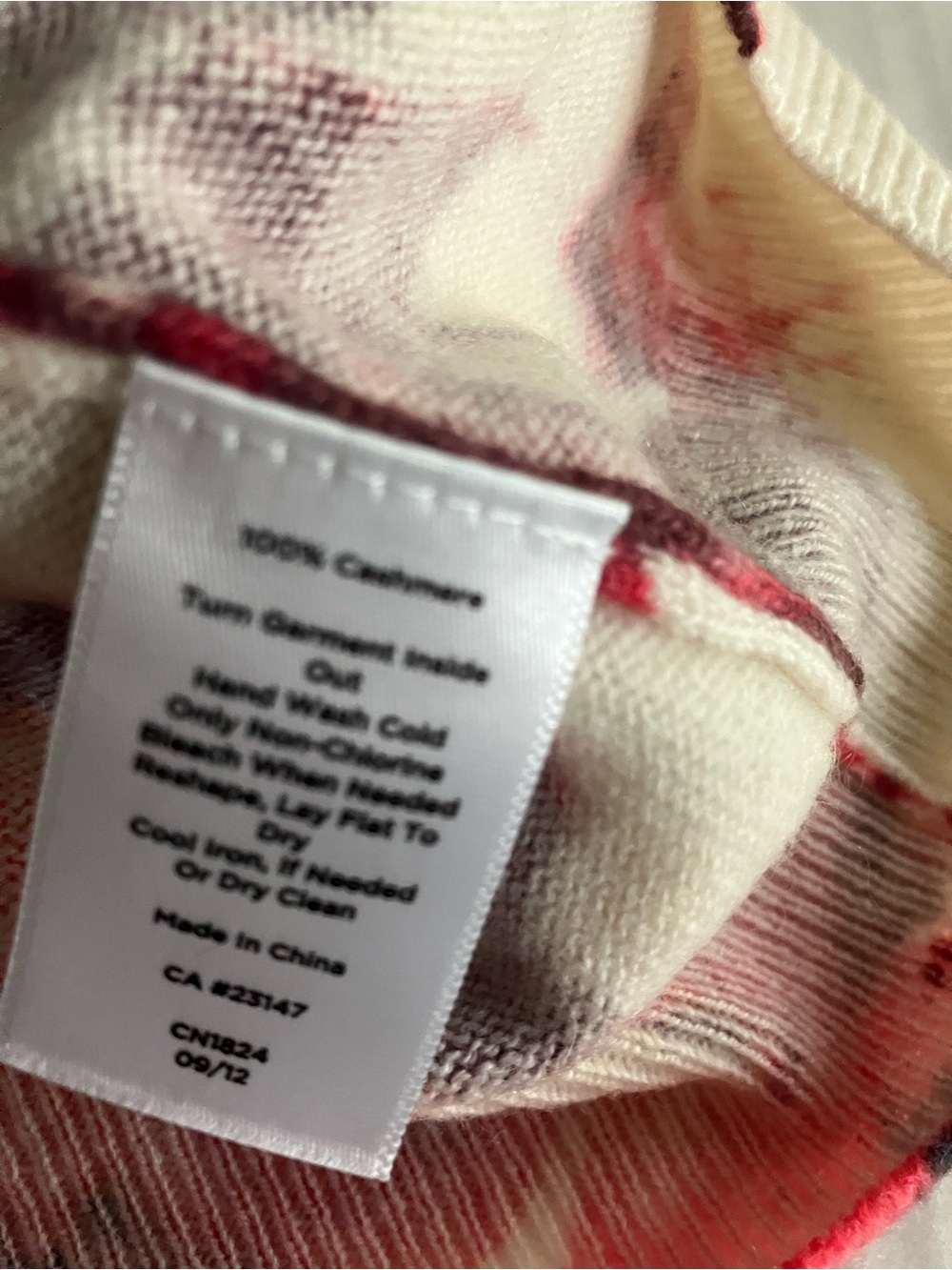 Talbots Fall Roses Sweater - Picture 9 of 9